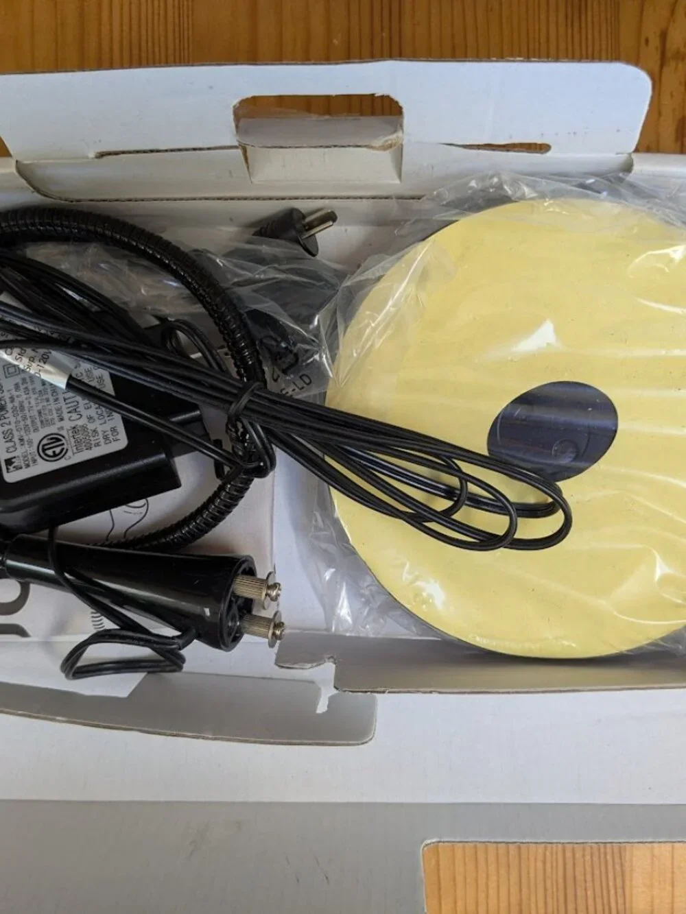 Ikea Jansjo Goose Neck LED Plug In Desk Lamp Black 22217 New Open Box Tested